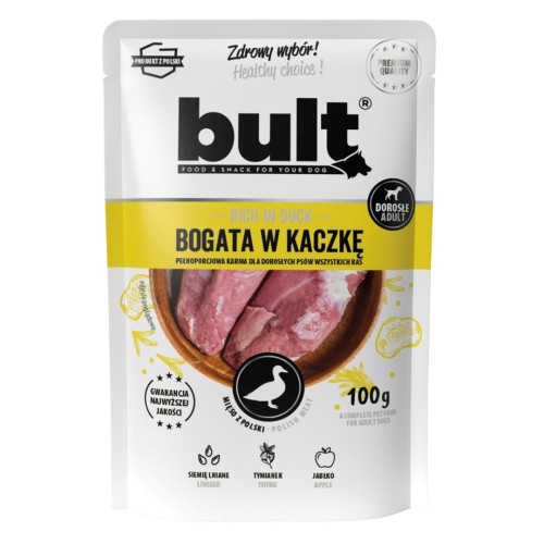 BULT Rich in duck - wet dog food - 100g BULT Rich in duck - wet dog food - 100g
