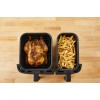 Tefal Dual Easy Fry & Grill EY905D Double 8.3 L Stand-alone 2700 W Hot air fryer Stainless steel Tefal Dual Easy Fry & Grill EY905D Double 8.3 L Stand-alone 2700 W Hot air fryer Stainless steel