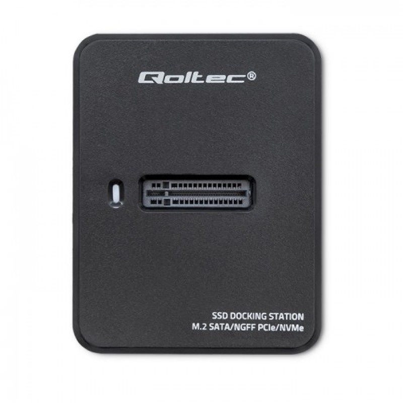 Qoltec 50313 storage drive enclosure SSD enclosure Black M.2 Qoltec 50313 storage drive enclosure SSD enclosure Black M.2