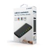 Gembird EE2280-U3C-03 USB 3.1 enclosure for M.2 NVMe drives, RGB, aluminum Gembird EE2280-U3C-03 USB 3.1 enclosure for M.2 NVMe drives, RGB, aluminum