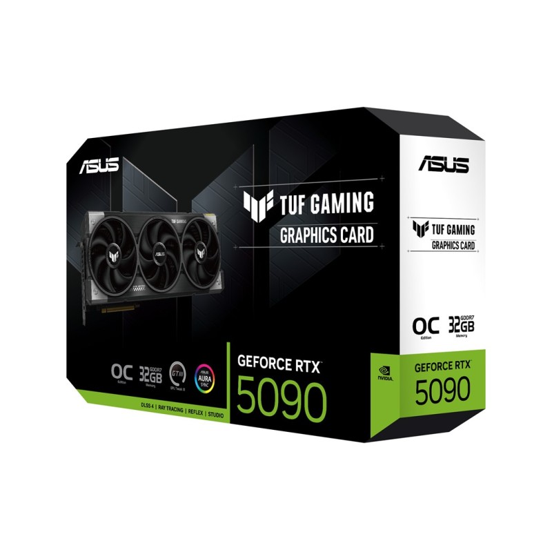 ASUS TUF Gaming TUF-RTX5090-O32G-GAMING NVIDIA GeForce RTX 5090 32 GB GDDR7 ASUS TUF Gaming TUF-RTX5090-O32G-GAMING NVIDIA GeForce RTX 5090 32 GB GDDR7