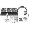 be quiet! LIGHT LOOP 360mm Black Processor All-in-one liquid cooler 36 cm 1 pc(s) be quiet! LIGHT LOOP 360mm Black Processor All-in-one liquid cooler 36 cm 1 pc(s)
