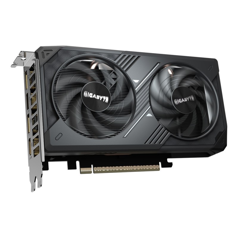 GIGABYTE GeForce RTX 5050 WINDFORCE OC 8G Graphics Card - 8GB GDDR6, 128bit, PCI-E 5.0, 2587MHz Core Clock, 2 x DP, 2 x HDMI, NVIDIA DLSS 4, GV-N5050WF2OC-8GD GIGABYTE GeForce RTX 5050 WINDFORCE OC 8G Graphics Card - 8GB GDDR6, 128bit, PCI-E 5.0, 2587MHz Core Clock, 2 x DP, 2 x HDMI, NVIDIA DLSS 4, GV-N5050WF2OC-8GD