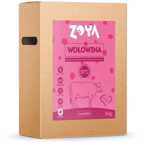 ZOYA ColdPRO Beef - dry dog food - 3kg ZOYA ColdPRO Beef - dry dog food - 3kg