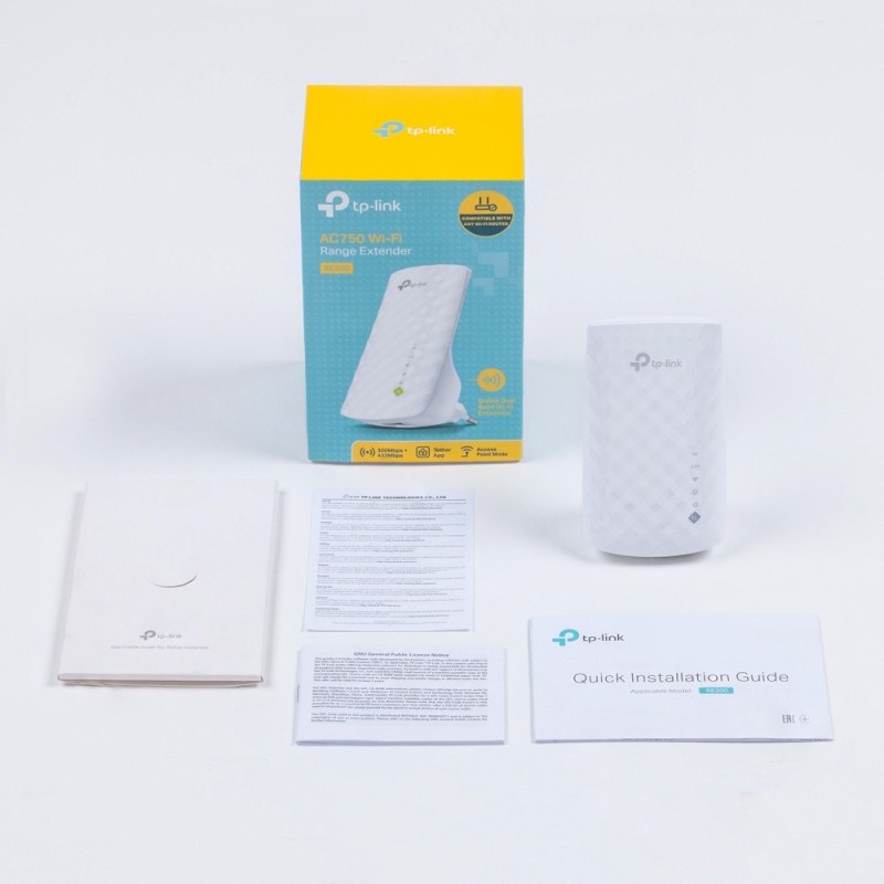 TP-Link RE200 network extender Network repeater White 10, 100 Mbit/s TP-Link RE200 network extender Network repeater White 10, 100 Mbit/s