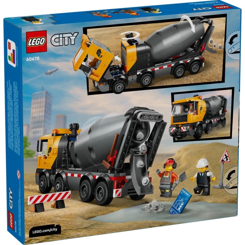 LEGO CITY 60478 Cement Mixer