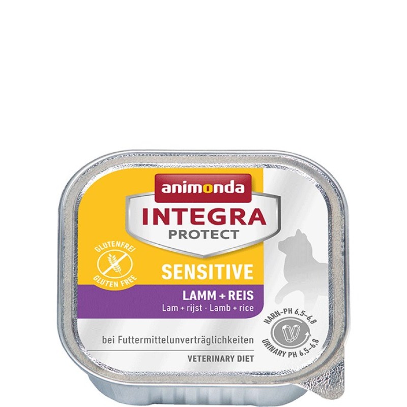 ANIMONDA Integra Protect Sensitive Lamb with rice - wet cat food - 100g