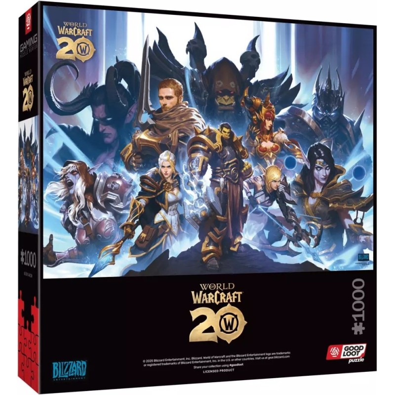 Puzzle Good Loot Gaming - World of Warcraft: 20th Anniversary 1000 pc(s) Puzzle Good Loot Gaming - World of Warcraft: 20th Anniversary 1000 pc(s)