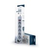 Gembird SPG3-B-6C Surge protector, 5 Schuko sockets, 1.8m, grey