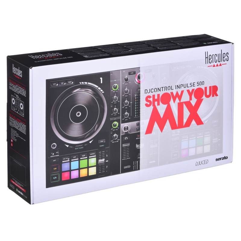 Hercules DJControl Inpulse 500 - 2-channel DJ controller Hercules DJControl Inpulse 500 - 2-channel DJ controller
