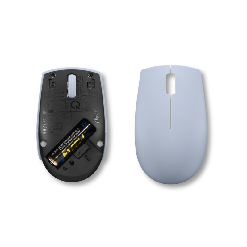 Lenovo 300 Wireless Compact Maus Kabellos Optisch Blau 3 Tasten 1000 dpi mouse Ambidextrous RF Wireless Optical Lenovo 300 Wireless Compact Maus Kabellos Optisch Blau 3 Tasten 1000 dpi mouse Ambidextrous RF Wireless Optical
