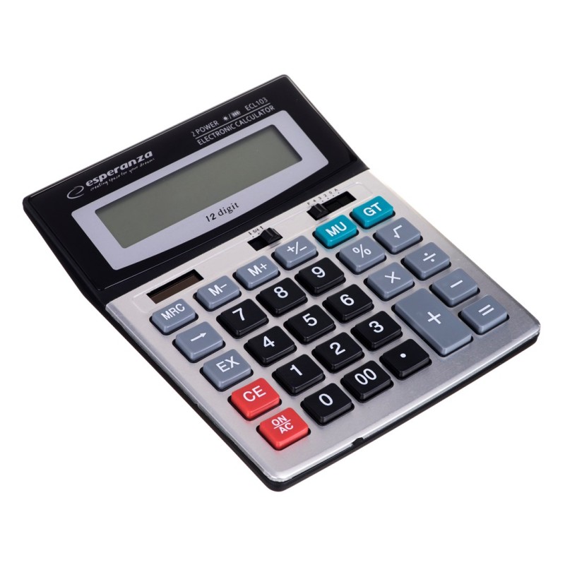 Esperanza ECL103 calculator Desktop Basic Black, Gray Esperanza ECL103 calculator Desktop Basic Black, Gray