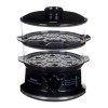Tefal VC140135 steam cooker 2 basket(s) Black Freestanding 900 W Tefal VC140135 steam cooker 2 basket(s) Black Freestanding 900 W