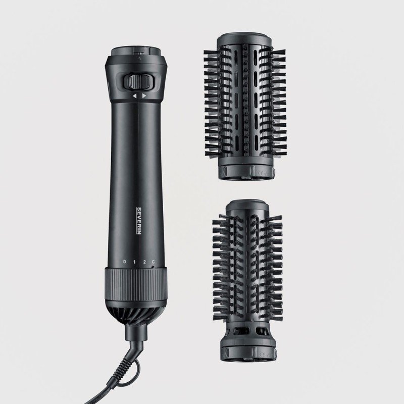Severin WL 0241 hair styling tool Hot air brush Warm Black 1000 W 1.8 m Severin WL 0241 hair styling tool Hot air brush Warm Black 1000 W 1.8 m