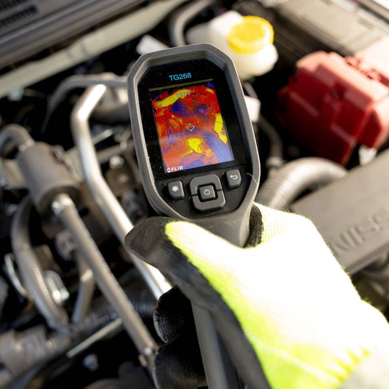FLIR TG268 Infrarot-Thermometer -25 bis+400°C Black Built-in display LCD 320 x 240 pixels