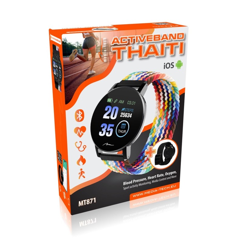 Media-Tech Smartband ACTIVEBAND THAITI MT871 Media-Tech Smartband ACTIVEBAND THAITI MT871