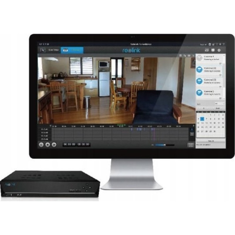 Reolink NVS8(NHD) - 8-Channel PoE NVR for 24/7 Recording, Support up to 16MP, No HDD Built-in, Up to 12TB Storage Capacity Reolink NVS8(NHD) - 8-Channel PoE NVR for 24/7 Recording, Support up to 16MP, No HDD Built-in, Up to 12TB Storage Capacity