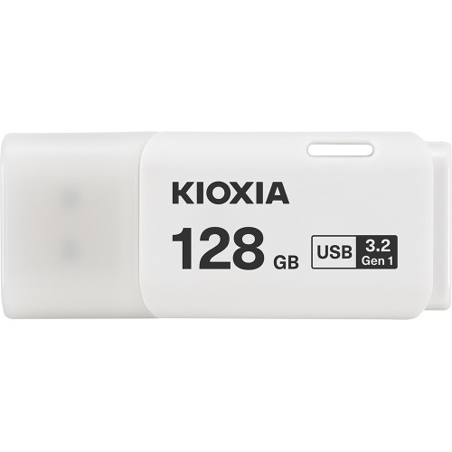 Kioxia TransMemory U301 USB flash drive 128 GB USB Type-A 3.2 Gen 1 (3.1 Gen 1) White Kioxia TransMemory U301 USB flash drive 128 GB USB Type-A 3.2 Gen 1 (3.1 Gen 1) White