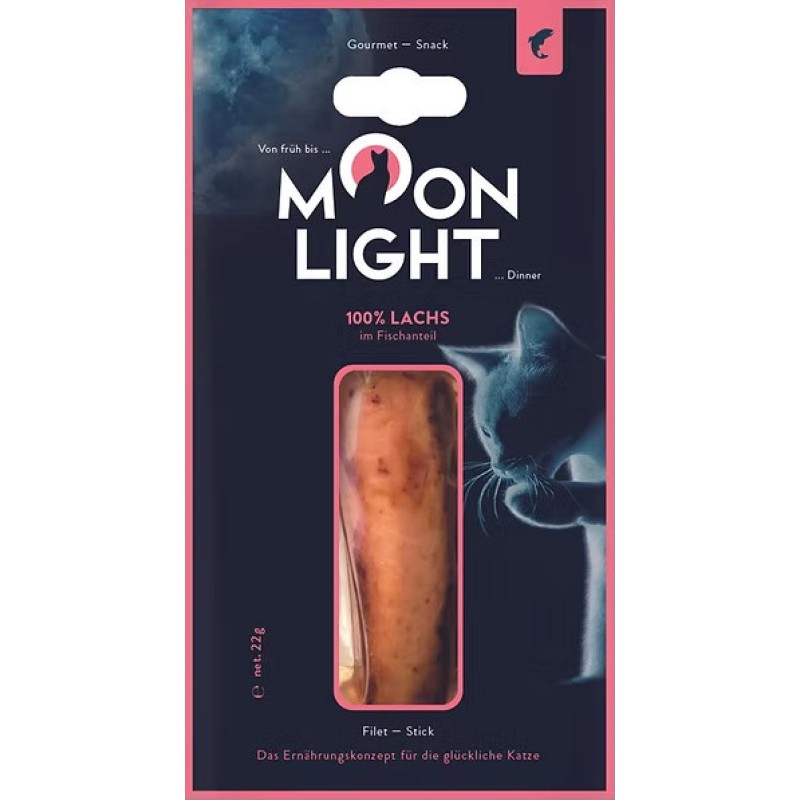 MOONLIGHT Dinner Salmon Fillet - treat for cats - 22g MOONLIGHT Dinner Salmon Fillet - treat for cats - 22g