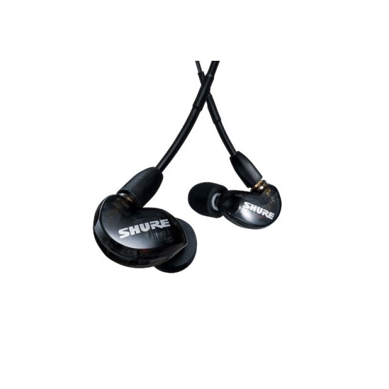 Shure AONIC 215 - in-ear headphones with single transducer and 3.5mm cable (black) Shure AONIC 215 - in-ear headphones with single transducer and 3.5mm cable (black)