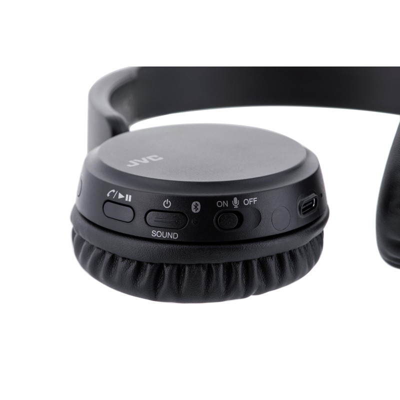 JVC HA-S36W Headphones Wireless Head-band Calls/Music Bluetooth Black JVC HA-S36W Headphones Wireless Head-band Calls/Music Bluetooth Black