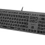 A4Tech FSTYLER FX60H (White Backlit) keyboard USB QWERTY Black, Grey
