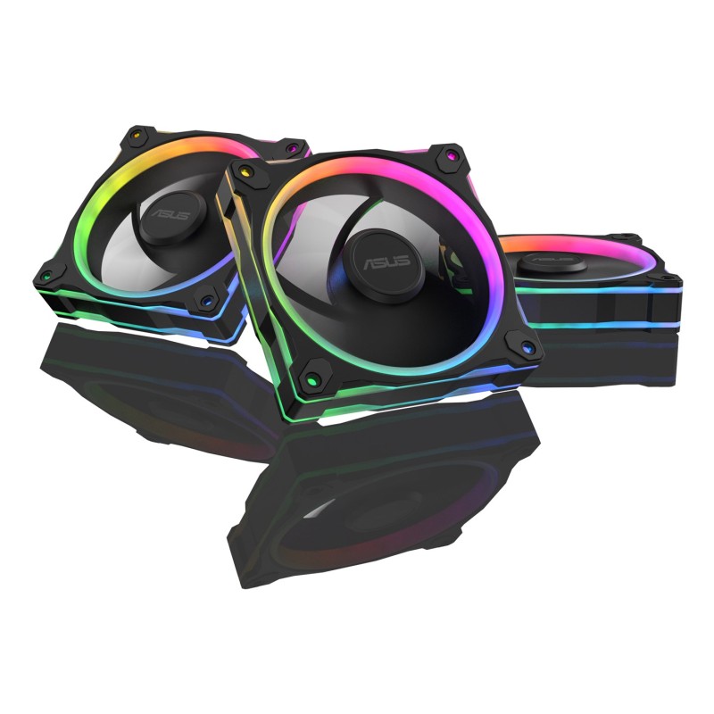 ASUS Prime MR120 Fan ARGB Reverse Black 3in1 Computer case 12 cm 3 pc(s) ASUS Prime MR120 Fan ARGB Reverse Black 3in1 Computer case 12 cm 3 pc(s)