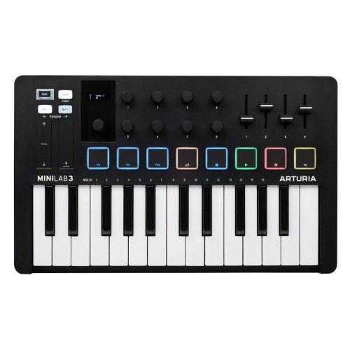 Arturia MiniLab 3 Black - Klawiatura sterująca MIDI