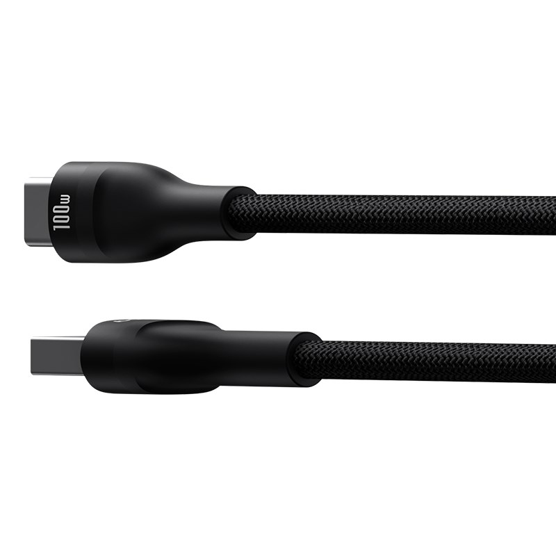Baseus Flash 2 USB A to USB C fast charging cable 1 m 100 W Black Baseus Flash 2 USB A to USB C fast charging cable 1 m 100 W Black