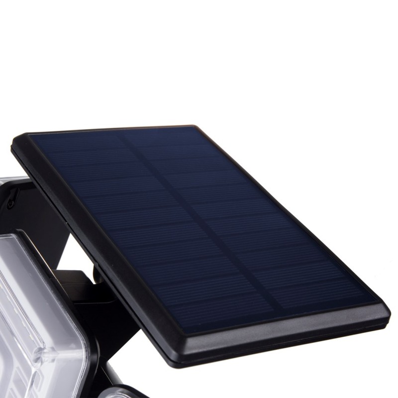 Maclean IP65 Solar LED Lamp with Motion and Dusk-to-Dawn Sensor IP65 4W 320lm 4000K Li-ion 1200 mAh 3 Operating Modes Floodlight Security Garden Entryway HQ Maclean IP65 Solar LED Lamp with Motion and Dusk-to-Dawn Sensor IP65 4W 320lm 4000K Li-ion 1200 mAh 3 Operating Modes Floodlight Security Garden Entryway HQ
