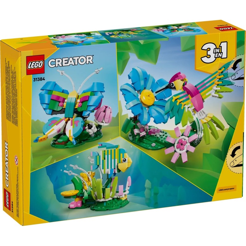 LEGO CREATOR 3 IN 1 31384 Wild Animals: Colorful Hummingbird