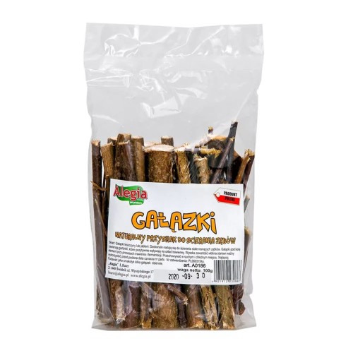 ALEGIA Twigs for rodents - treat for rodents and rabbits - 100g