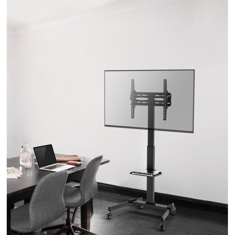 Gembird TVS-55T-01 TV floor stand with caster wheels (tilt), 32 Gembird TVS-55T-01 TV floor stand with caster wheels (tilt), 32