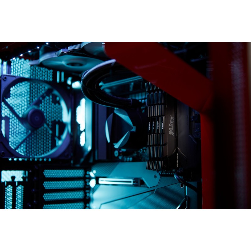 Kingston Technology FURY 16GB 3600MT/s DDR4 CL16 DIMM 1Gx8 Renegade Black