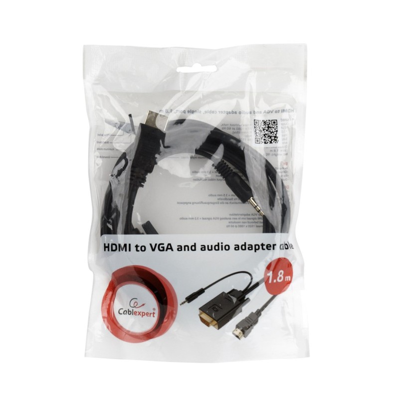 Lanberg AD-0005-BK video cable adapter 0.2 m Mini DisplayPort HDMI Type A (Standard) Black Lanberg AD-0005-BK video cable adapter 0.2 m Mini DisplayPort HDMI Type A (Standard) Black