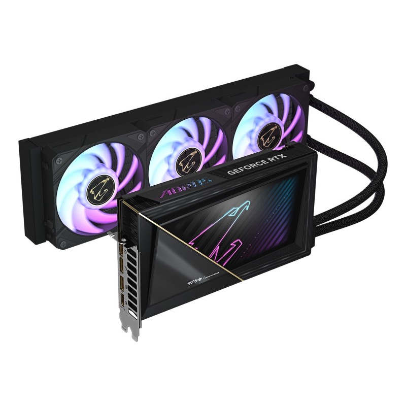 GIGABYTE AORUS GeForce RTX 5090 XTREME WATERFORCE 32G Graphics Card - 32GB GDDR7, 512bit, PCI-E 5.0, 2655MHz Core Clock, 3 x DP 2.1a, 1 x HDMI 2.1b, NVIDIA DLSS 4, GV-N5090AORUSX W-32GD GIGABYTE AORUS GeForce RTX 5090 XTREME WATERFORCE 32G Graphics Card - 32GB GDDR7, 512bit, PCI-E 5.0, 2655MHz Core Clock, 3 x DP 2.1a, 1 x HDMI 2.1b, NVIDIA DLSS 4, GV-N5090AORUSX W-32GD