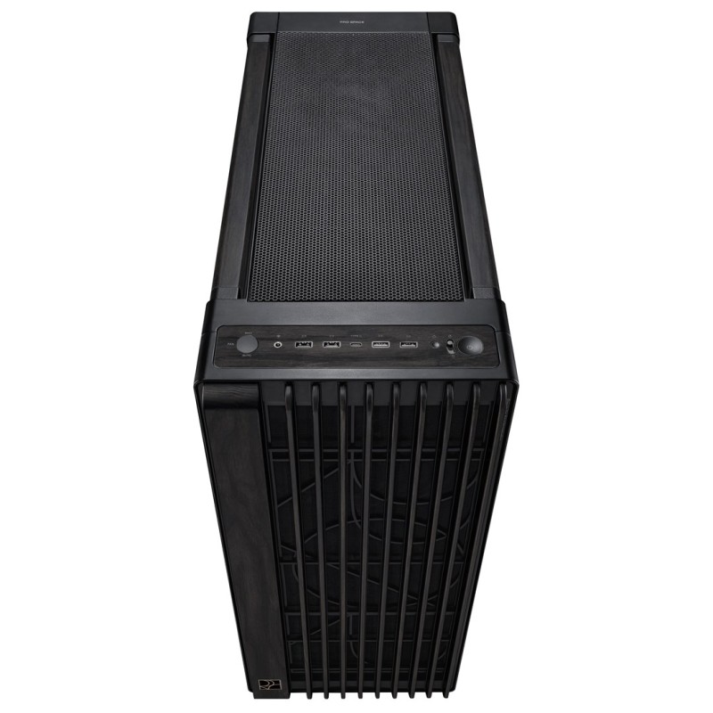ASUS ProArt PA602 Wood Edition – Metal Panel Midi Tower Black ASUS ProArt PA602 Wood Edition – Metal Panel Midi Tower Black