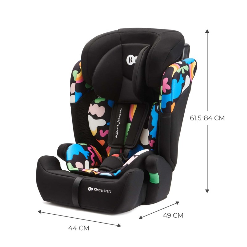 Kinderkraft COMFORT UP I-SIZE baby car seat (9 - 36 kg; 15 months - 12 years) Happy Shapes Kinderkraft COMFORT UP I-SIZE baby car seat (9 - 36 kg; 15 months - 12 years) Happy Shapes