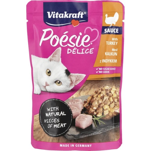 VITAKRAFT POESIE DELICE turkey for cats - wet cat food - 85 g VITAKRAFT POESIE DELICE turkey for cats - wet cat food - 85 g