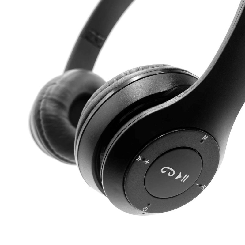 MEDIA-TECH EPSILION BT MT3591 Wireless headphones Bluetooth 4.2 Microphone Radio FM Black MEDIA-TECH EPSILION BT MT3591 Wireless headphones Bluetooth 4.2 Microphone Radio FM Black
