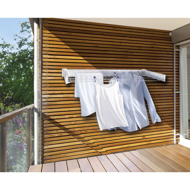 Leifheit Telegant 30 Protect Wall-mounted rack White Leifheit Telegant 30 Protect Wall-mounted rack White