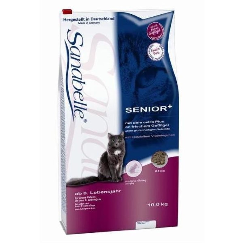 Sanabelle SENIOR dry cat food 10 kg Poultry Sanabelle SENIOR dry cat food 10 kg Poultry