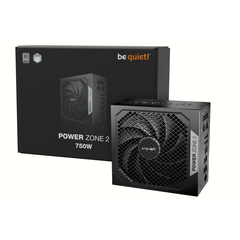 be quiet! POWER ZONE 2 750W power supply unit 20+4 pin ATX ATX Black