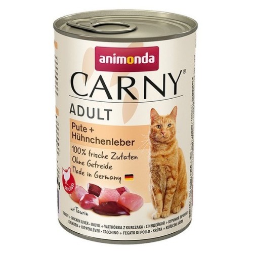 ANIMONDA Cat Carny Adult Turkey with chicken liver - wet cat food - 400 g ANIMONDA Cat Carny Adult Turkey with chicken liver - wet cat food - 400 g