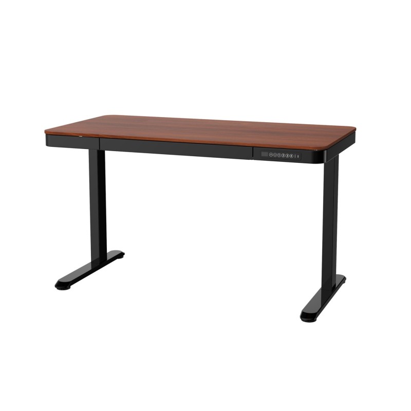 ACTIVEJET desk with electric height adjustment 140x70 ET119W-C black/walnut ACTIVEJET desk with electric height adjustment 140x70 ET119W-C black/walnut