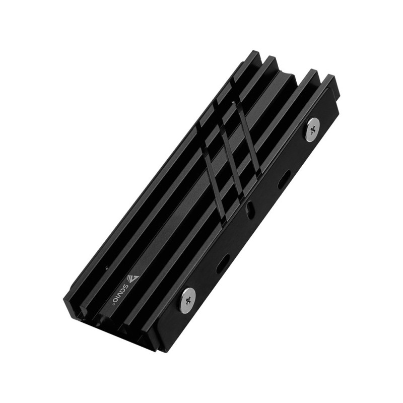 SAVIO Cooling for M.2 NVME 2280 drives, AK-60, Black SAVIO Cooling for M.2 NVME 2280 drives, AK-60, Black