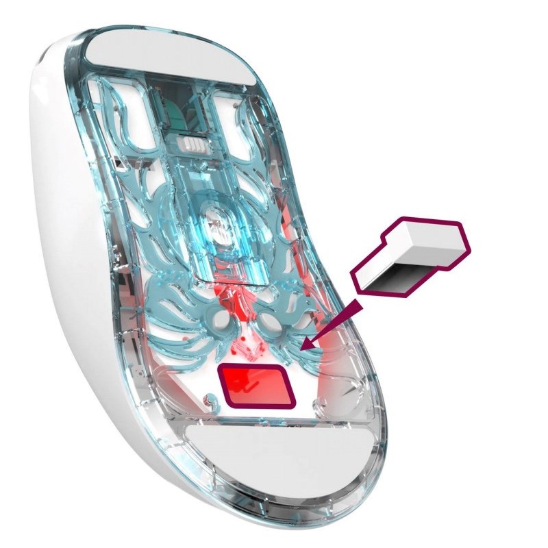 Mysz PowerColor ALPHYN AM10 WHITE Mysz PowerColor ALPHYN AM10 WHITE