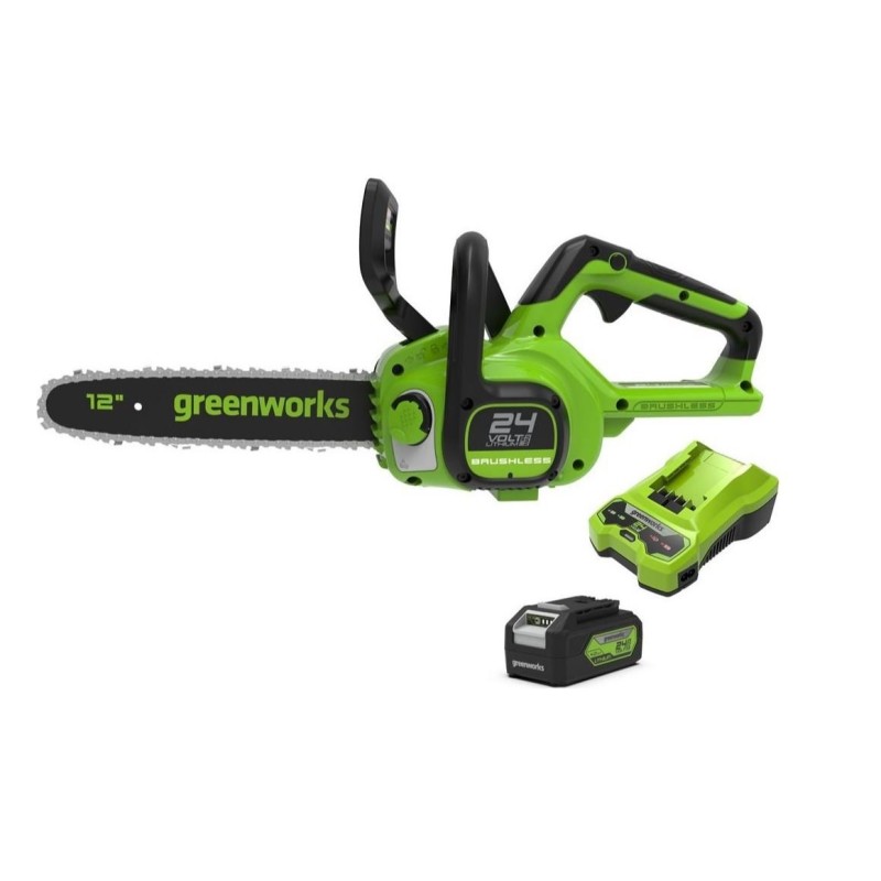 24V 4Ah 30 cm chainsaw Greenworks GD24CS30K4 - 2007007UB 24V 4Ah 30 cm chainsaw Greenworks GD24CS30K4 - 2007007UB