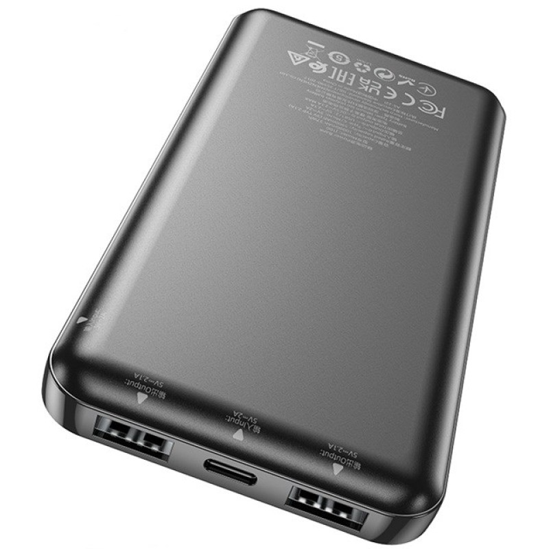 Hoco J100 Powerbank 10000 mAh Black Hoco J100 Powerbank 10000 mAh Black