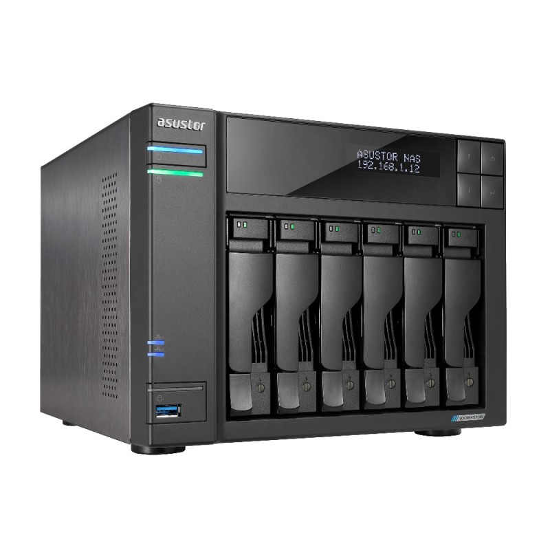 Asustor LOCKERSTOR 6 NAS Desktop Intel® Celeron® N5105 8 GB DDR4 HDD ADM Black Asustor LOCKERSTOR 6 NAS Desktop Intel® Celeron® N5105 8 GB DDR4 HDD ADM Black